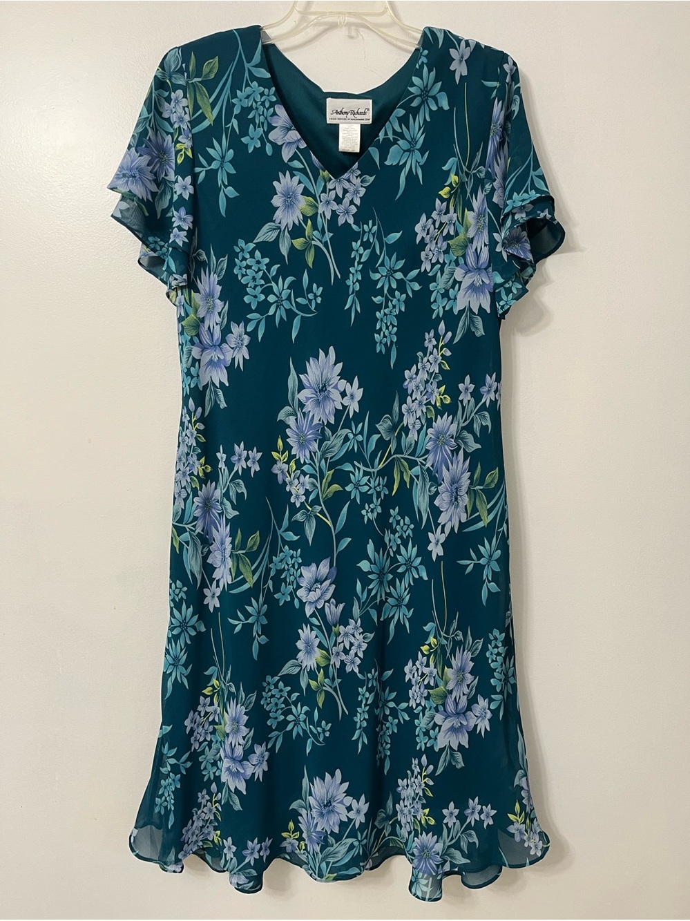 Anthony Richard’s Floral Chiffon Dress